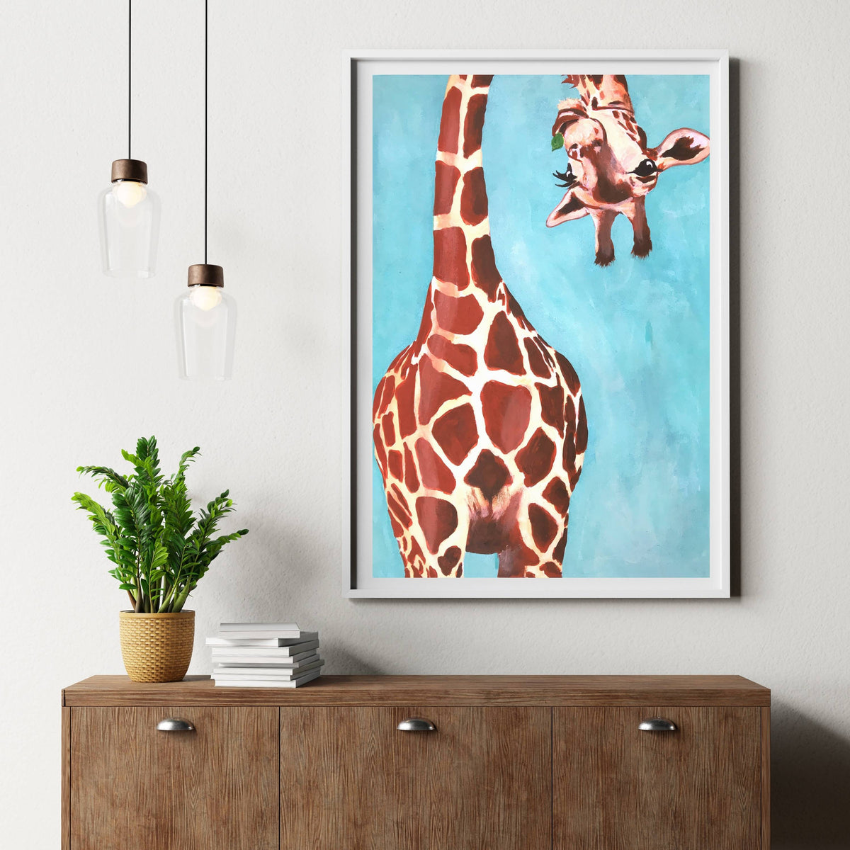 Langford Axis Giraffe Wall Art Print — gallery image 6