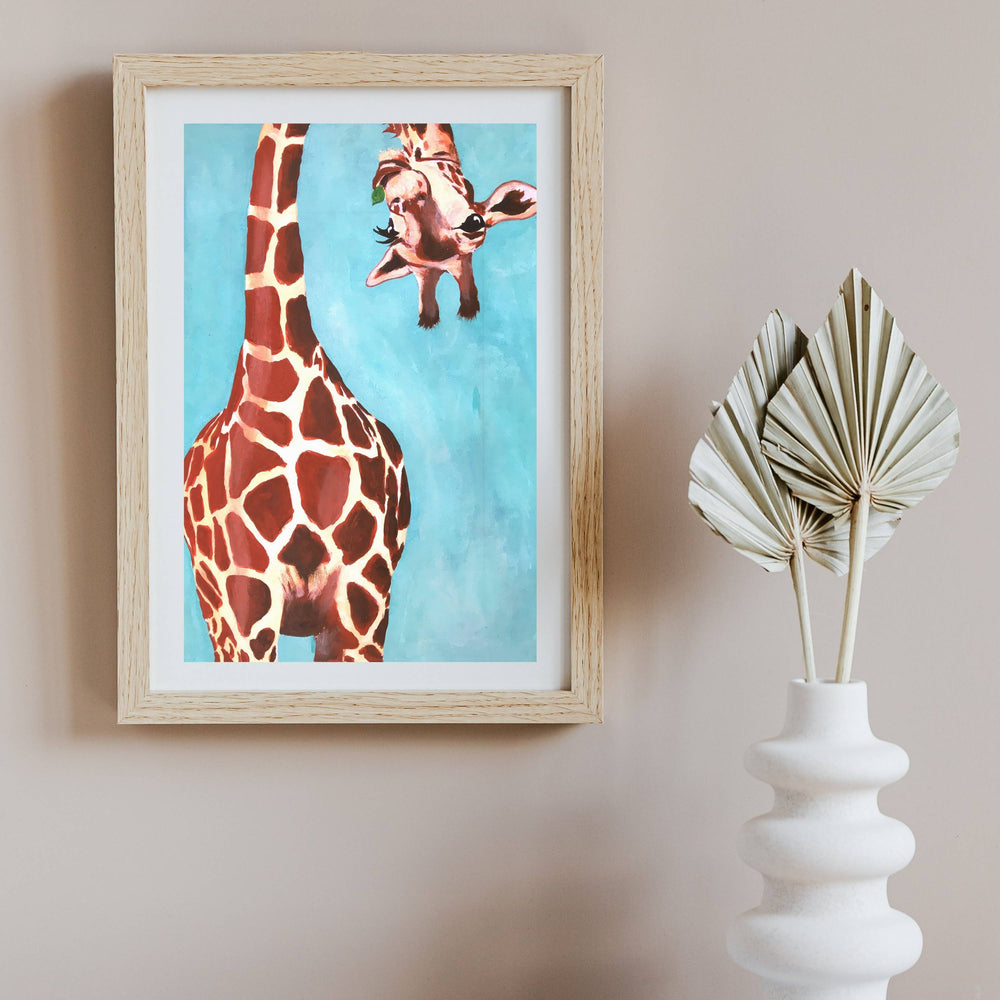 Langford Axis Giraffe Wall Art Print — gallery image 4