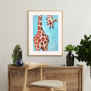 Langford Axis Giraffe Wall Art Print — gallery image 8
