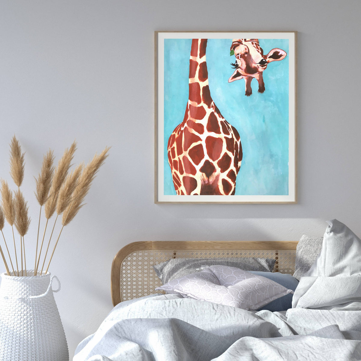 Langford Axis Giraffe Wall Art Print — gallery image 11
