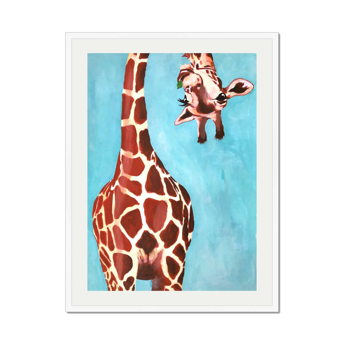 Langford Axis Giraffe Wall Art Print — gallery image 25