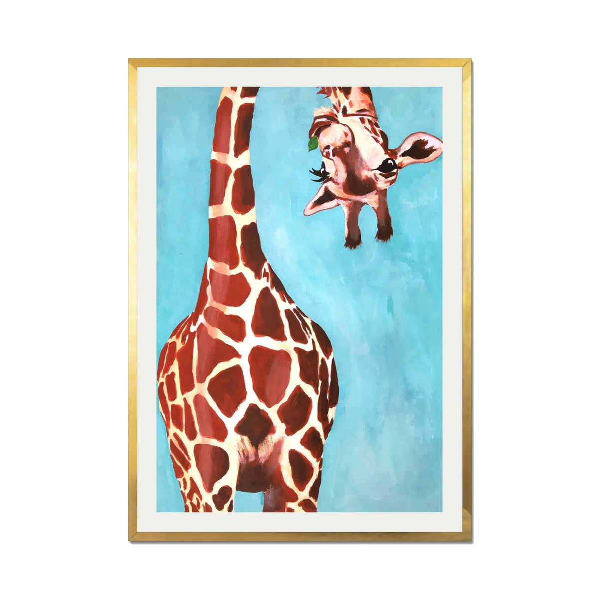 Langford Axis Giraffe Wall Art Print — gallery image 46