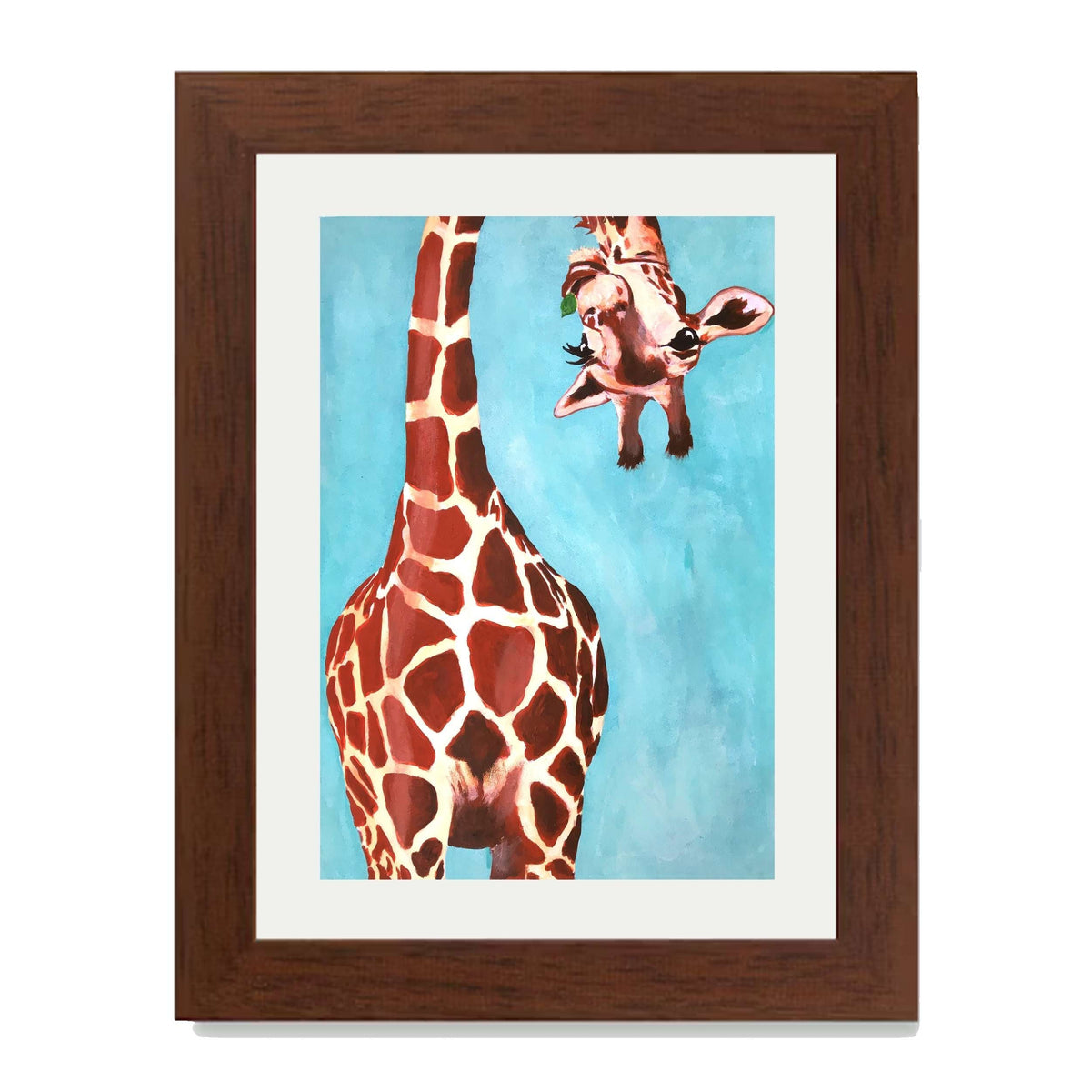 Langford Axis Giraffe Wall Art Print — gallery image 31