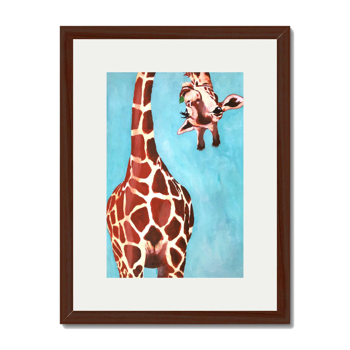 Langford Axis Giraffe Wall Art Print — gallery image 33