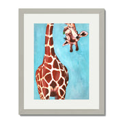 Langford Axis Giraffe Wall Art Print — gallery image 47