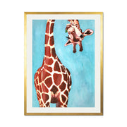 Langford Axis Giraffe Wall Art Print — gallery image 45