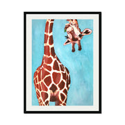 Langford Axis Giraffe Wall Art Print — gallery image 29