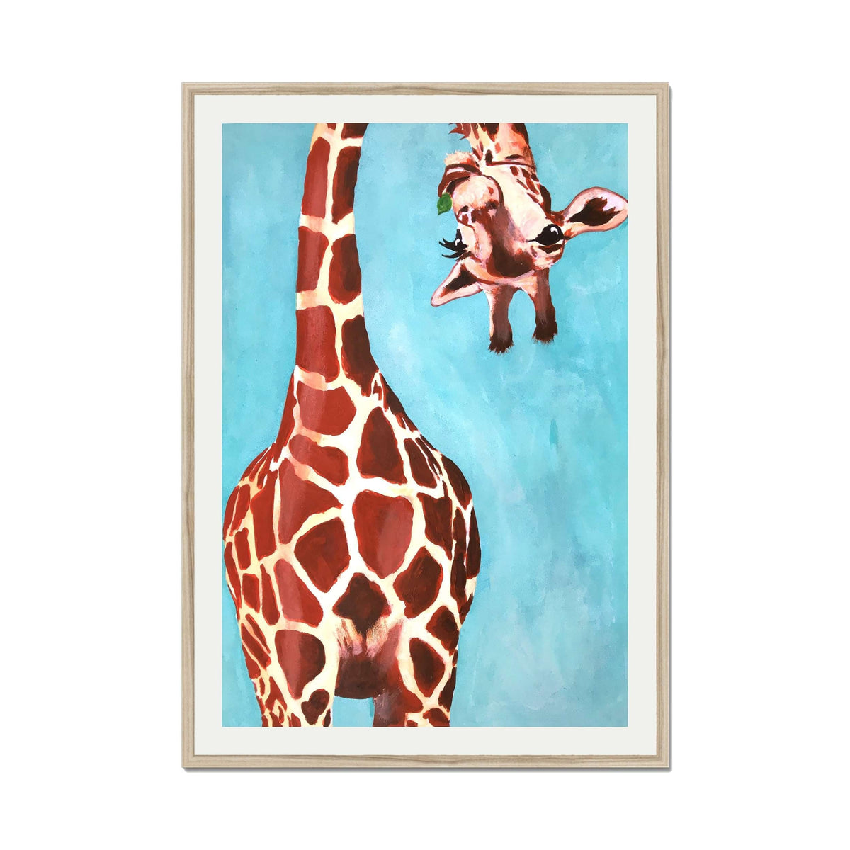Langford Axis Giraffe Wall Art Print — gallery image 56