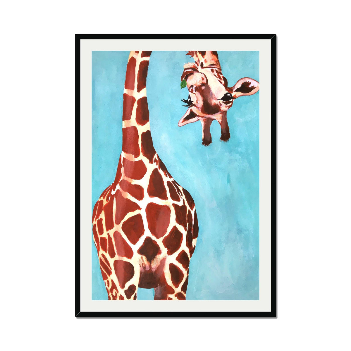 Langford Axis Giraffe Wall Art Print — gallery image 30