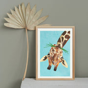 Mossley Axis Giraffe Wall Art Print — gallery image 15
