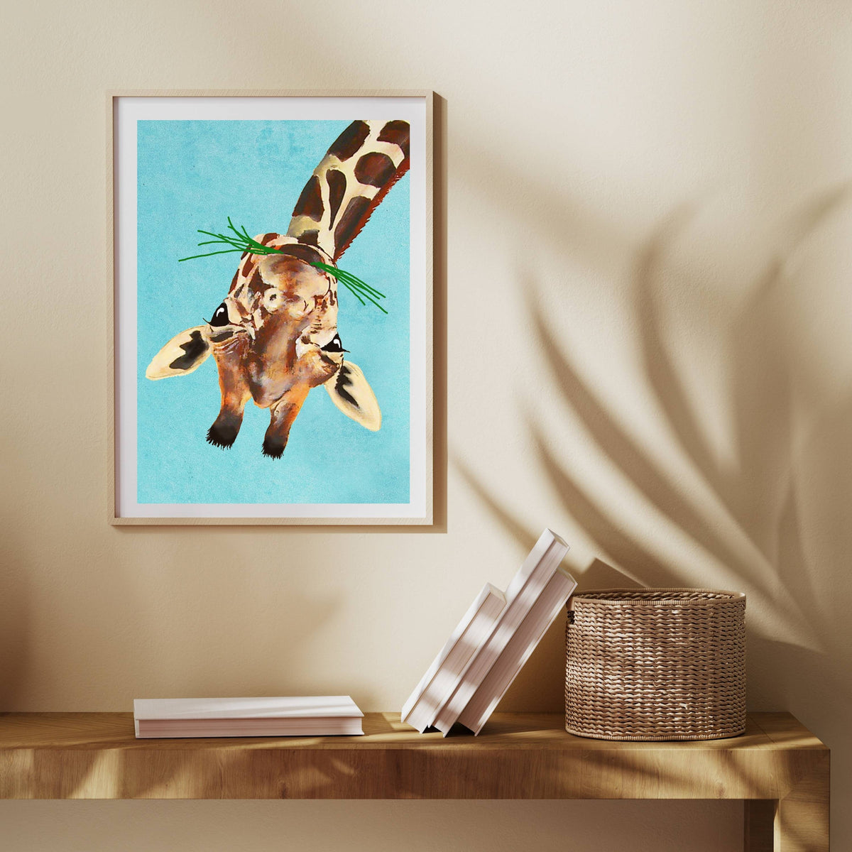 Mossley Axis Giraffe Wall Art Print — gallery image 11