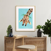 Mossley Axis Giraffe Wall Art Print — gallery image 9