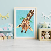 Mossley Axis Giraffe Wall Art Print — gallery image 17
