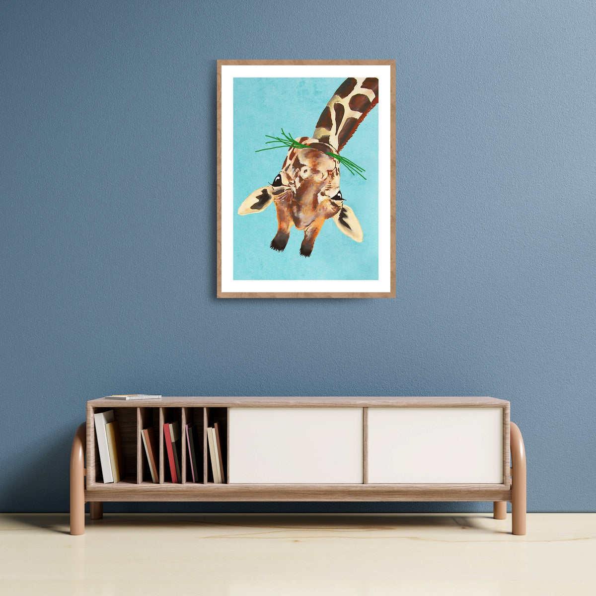Mossley Axis Giraffe Wall Art Print — gallery image 6