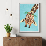 Mossley Axis Giraffe Wall Art Print — gallery image 7