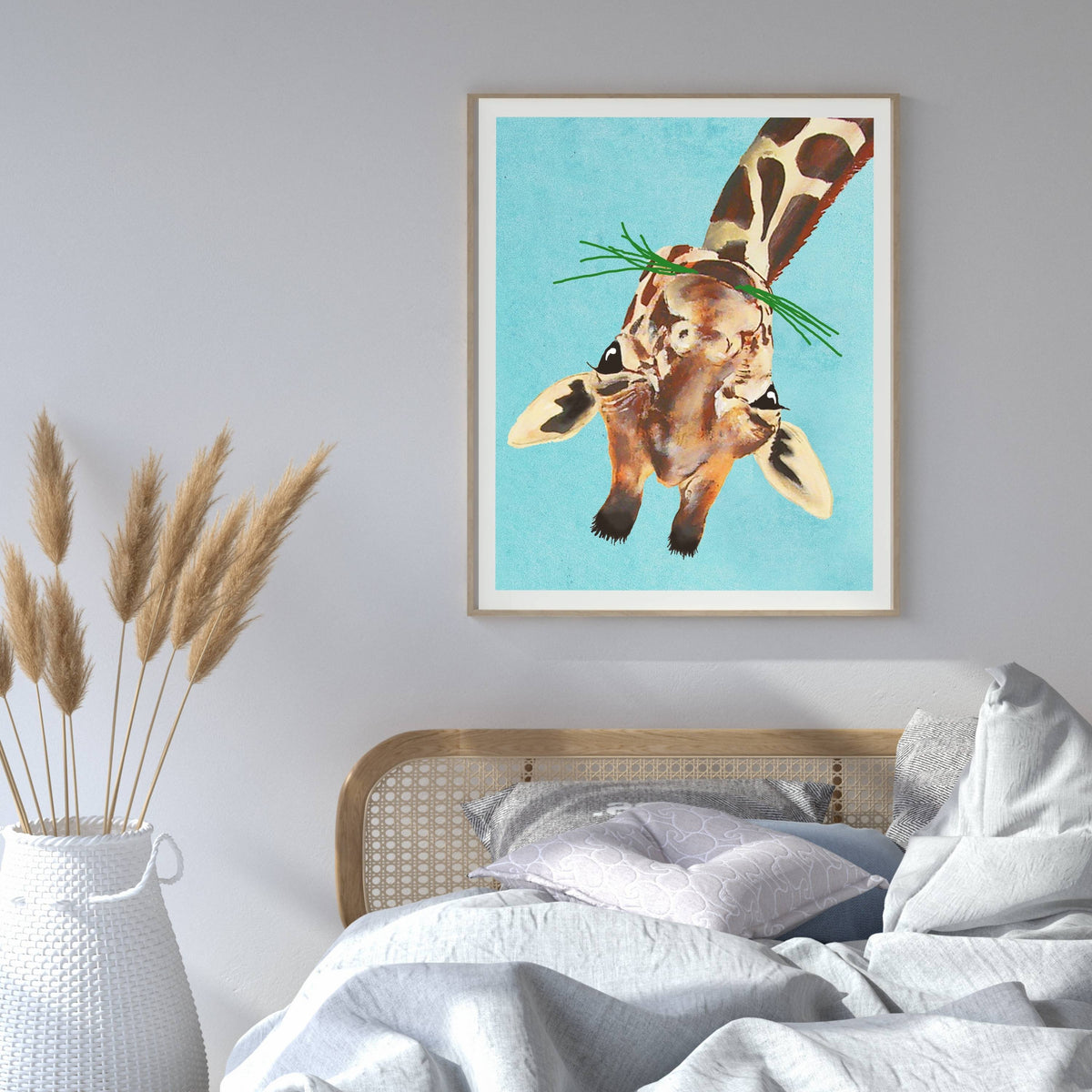Mossley Axis Giraffe Wall Art Print — gallery image 16