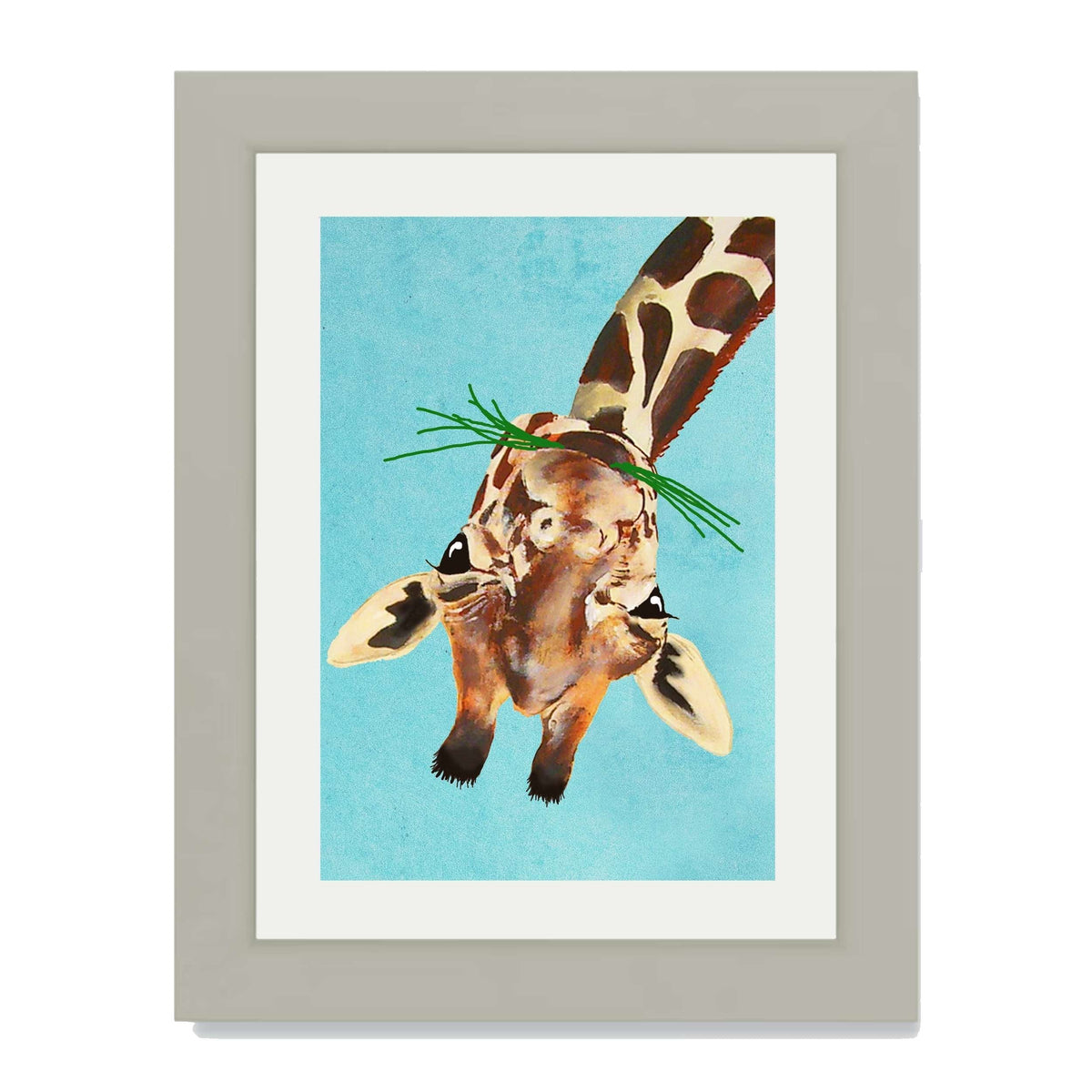 Mossley Axis Giraffe Wall Art Print — gallery image 36