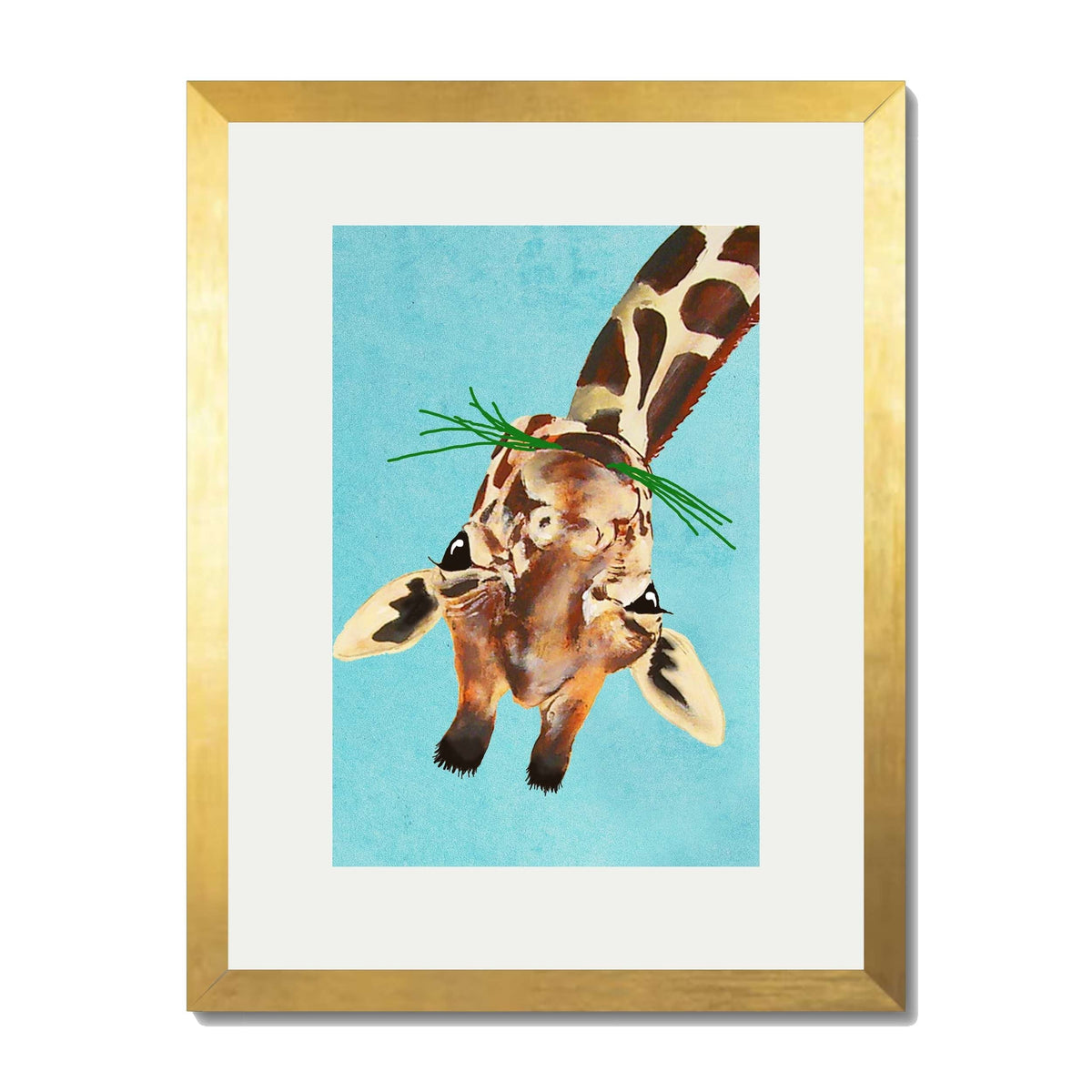 Mossley Axis Giraffe Wall Art Print — gallery image 33