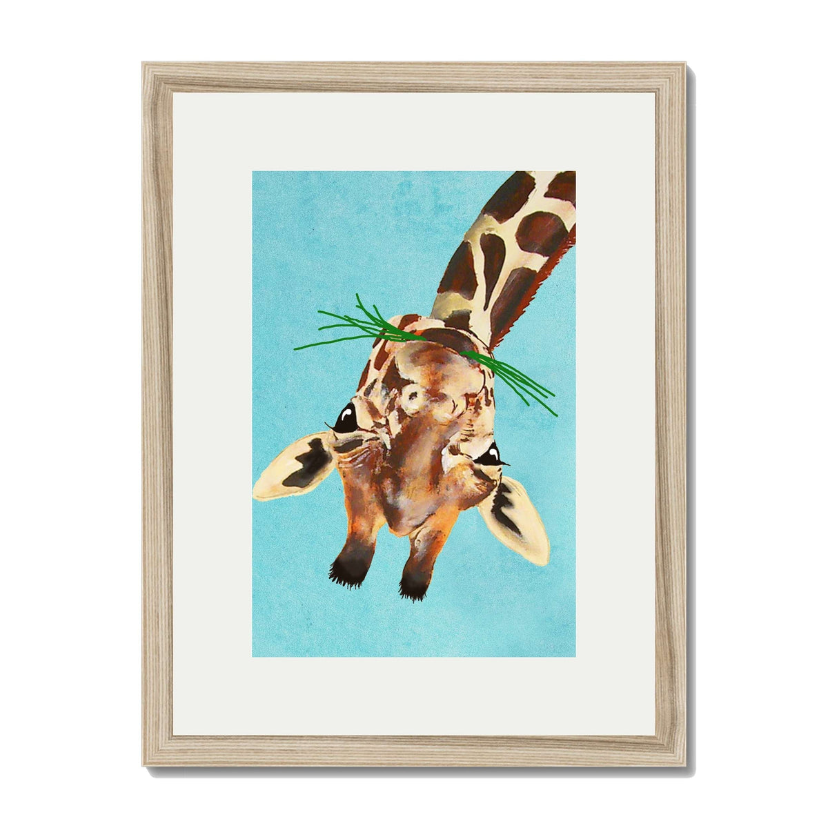 Mossley Axis Giraffe Wall Art Print — gallery image 41