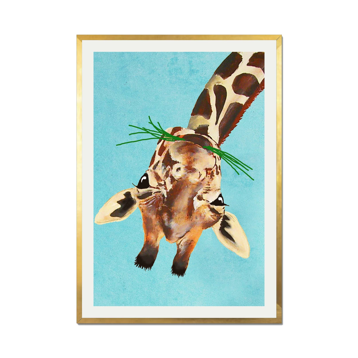 Mossley Axis Giraffe Wall Art Print — gallery image 35