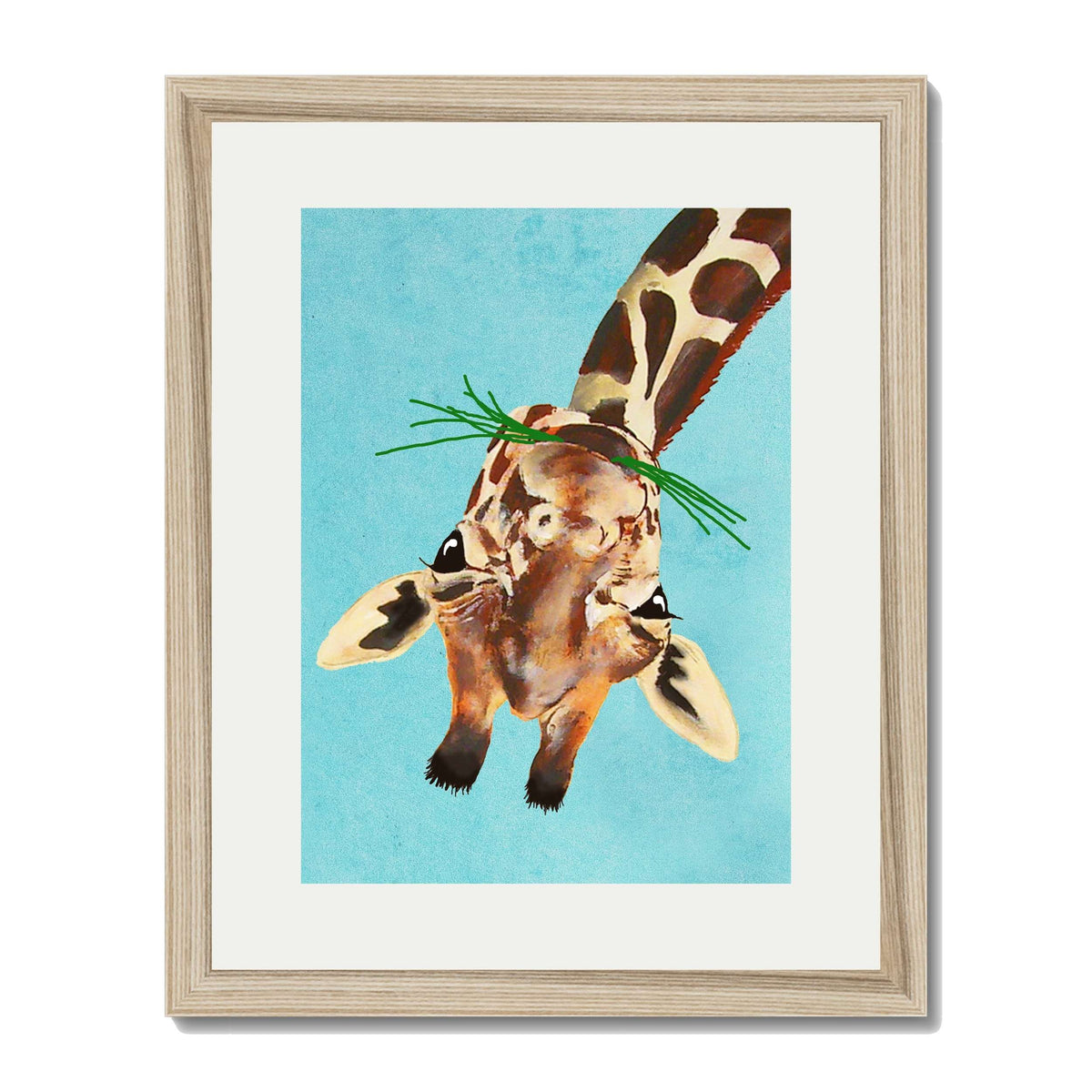 Mossley Axis Giraffe Wall Art Print — gallery image 40