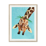 Mossley Axis Giraffe Wall Art Print — gallery image 43