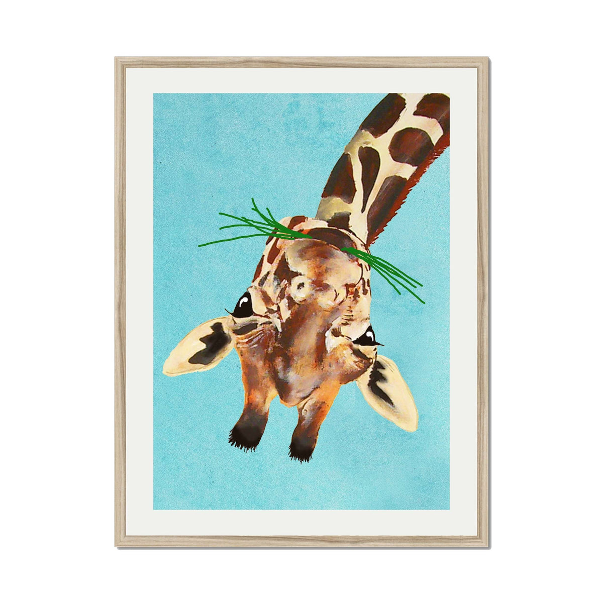 Mossley Axis Giraffe Wall Art Print — gallery image 43