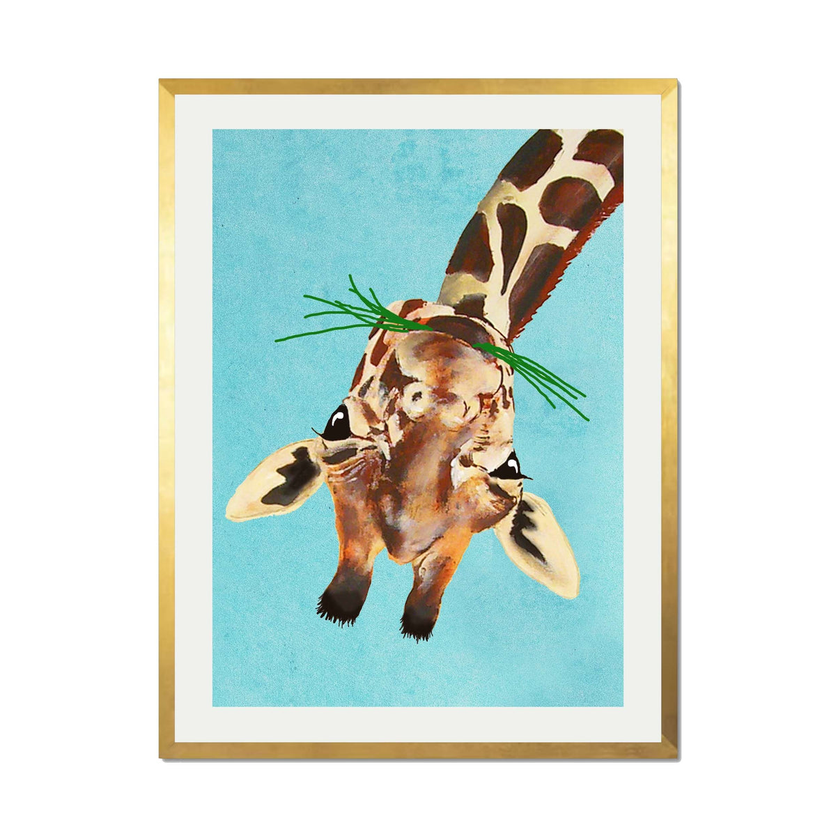 Mossley Axis Giraffe Wall Art Print — gallery image 59