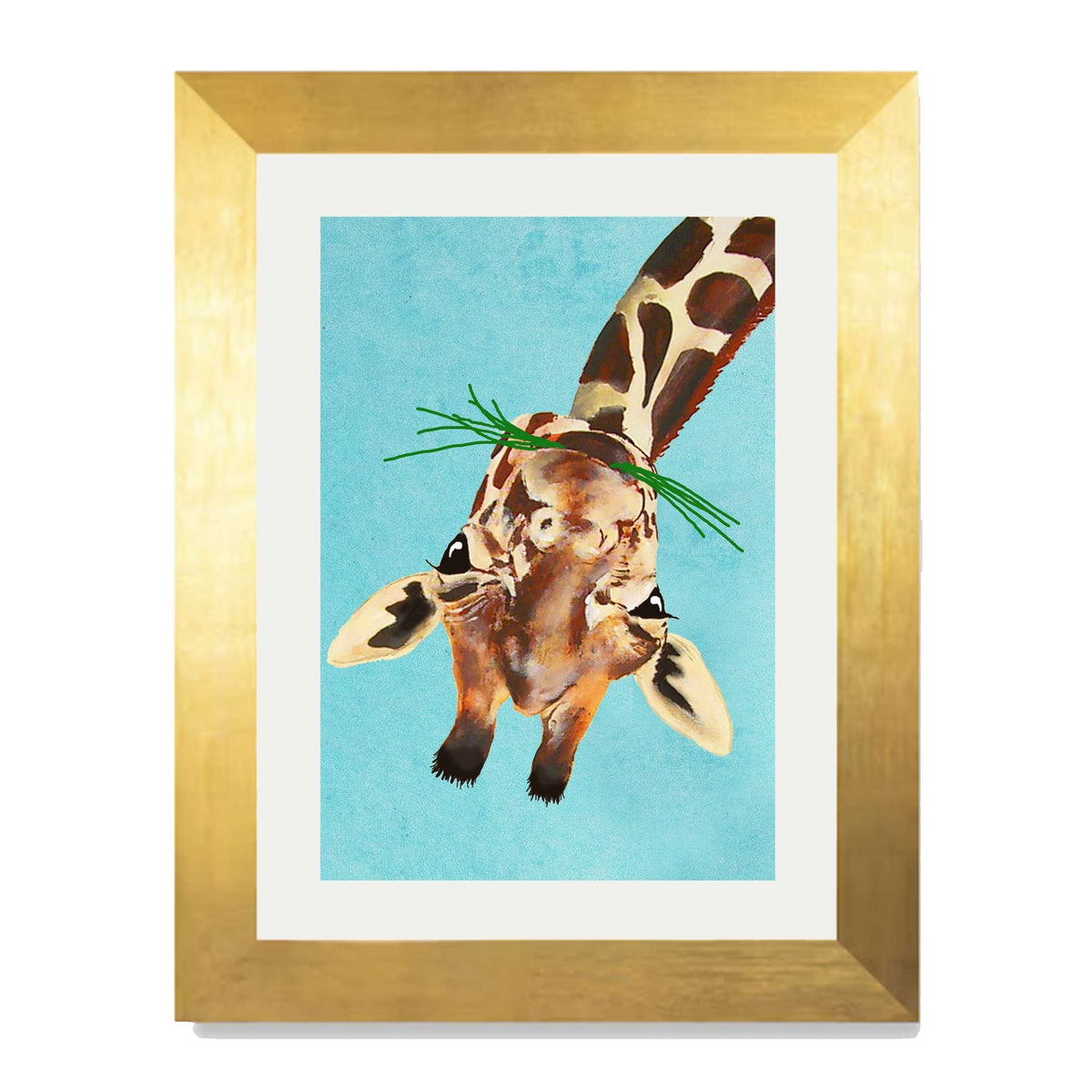 Mossley Axis Giraffe Wall Art Print — gallery image 57