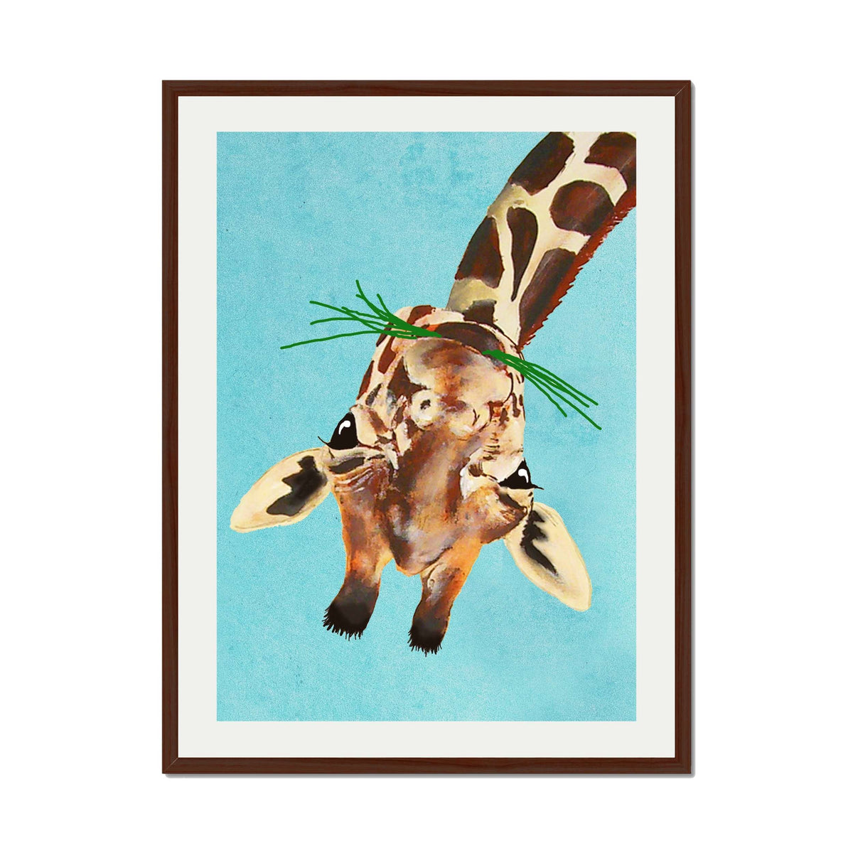 Mossley Axis Giraffe Wall Art Print — gallery image 54