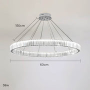 Norwood Axis Crystal Spiral Chandelier — gallery image 24