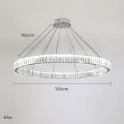 Norwood Axis Crystal Spiral Chandelier — gallery image 25