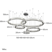Norwood Axis Crystal Spiral Chandelier — gallery image 30