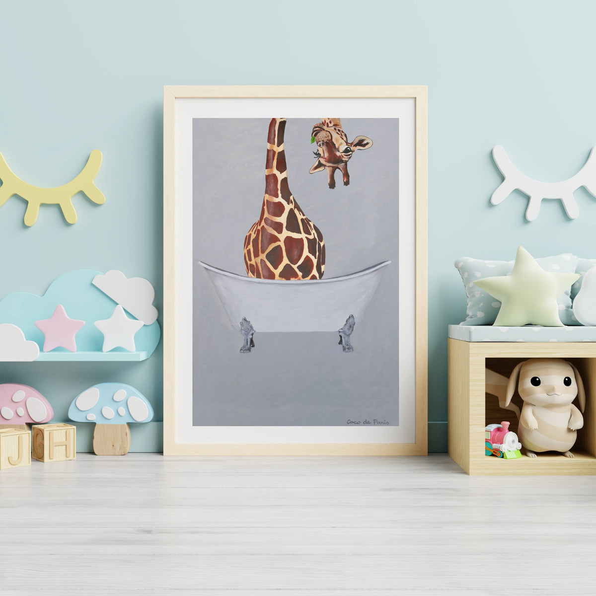 Oakmere Axis Giraffe Wall Art Print — gallery image 16