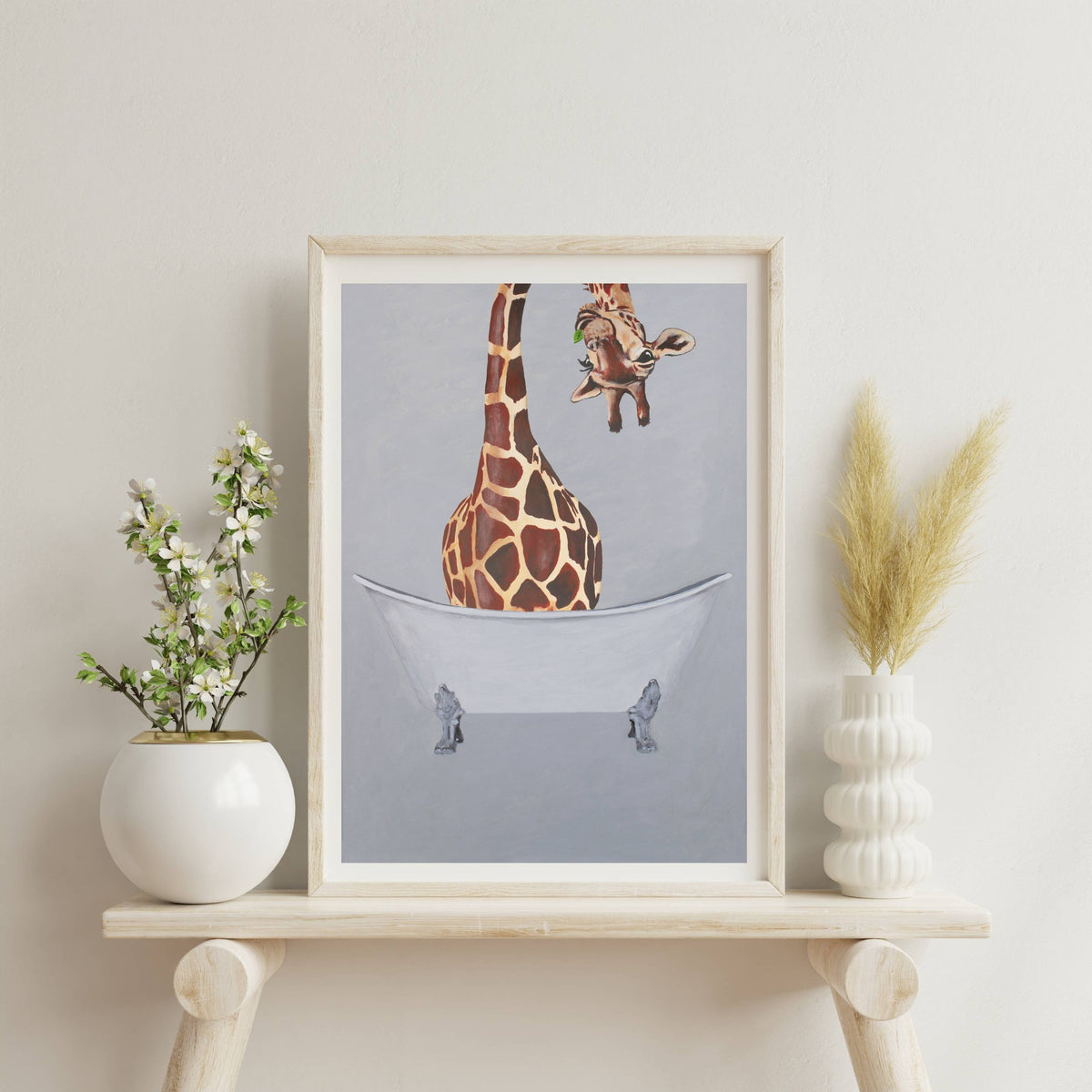 Oakmere Axis Giraffe Wall Art Print — gallery image 3