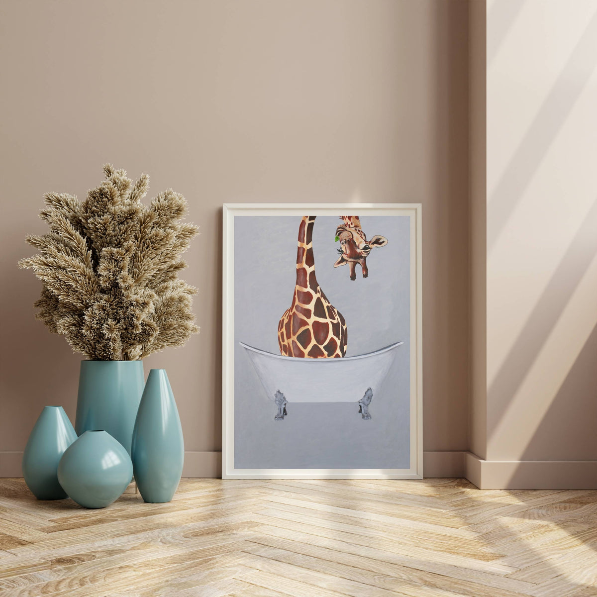 Oakmere Axis Giraffe Wall Art Print — gallery image 15