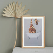 Oakmere Axis Giraffe Wall Art Print — gallery image 11