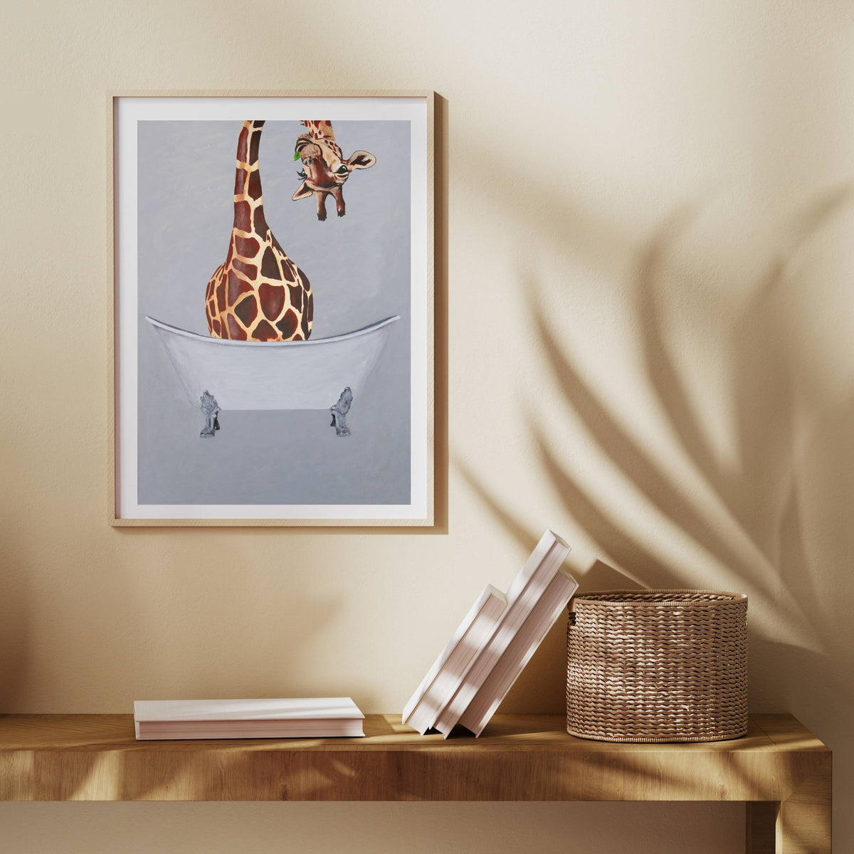 Oakmere Axis Giraffe Wall Art Print — gallery image 10