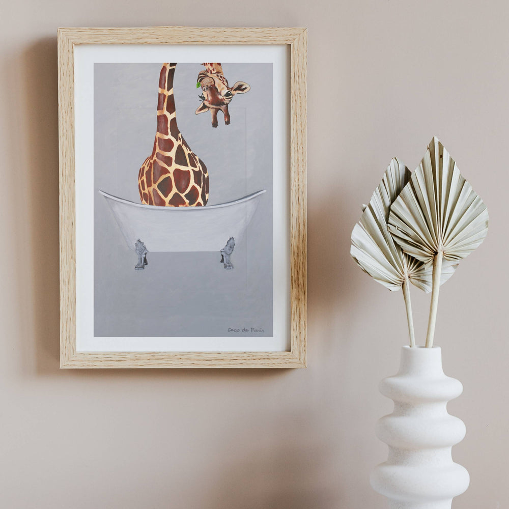 Oakmere Axis Giraffe Wall Art Print — gallery image 4