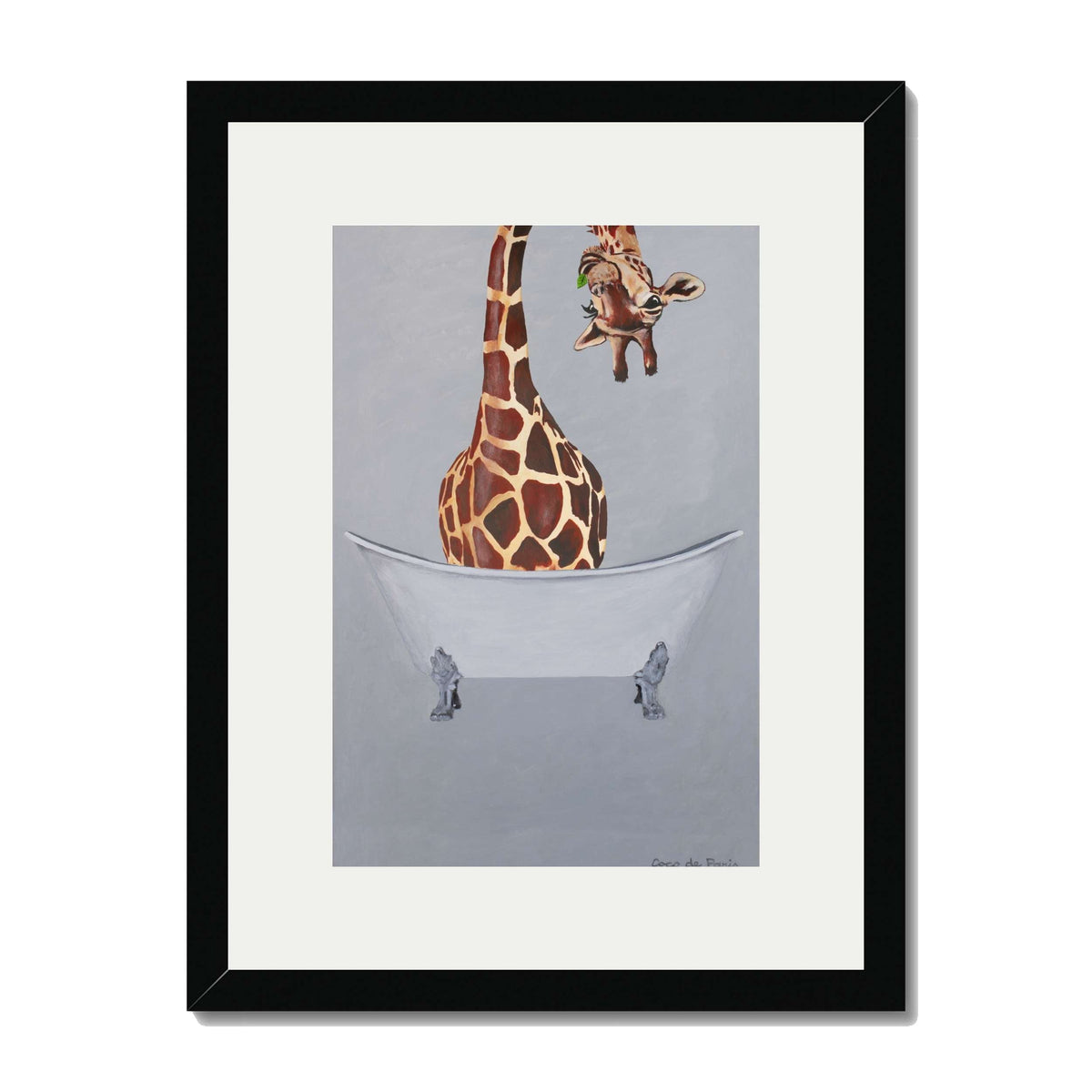 Oakmere Axis Giraffe Wall Art Print — gallery image 22