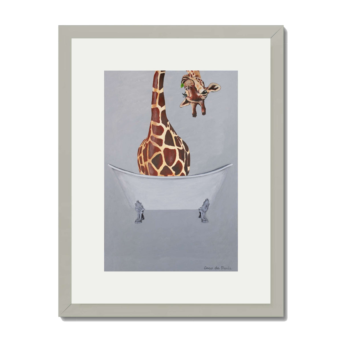 Oakmere Axis Giraffe Wall Art Print — gallery image 46