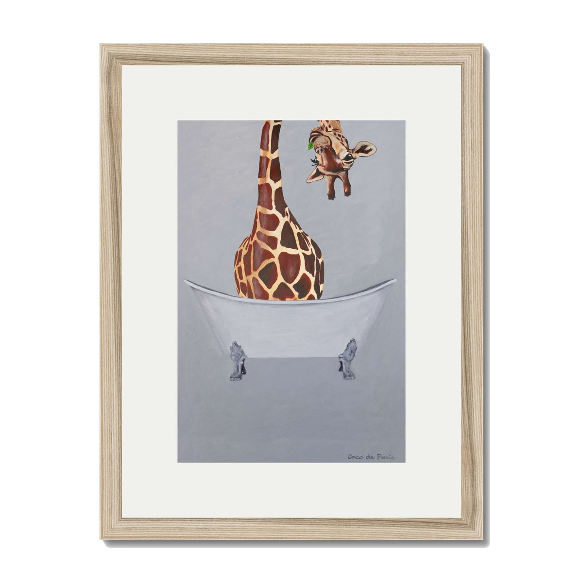 Oakmere Axis Giraffe Wall Art Print — gallery image 52