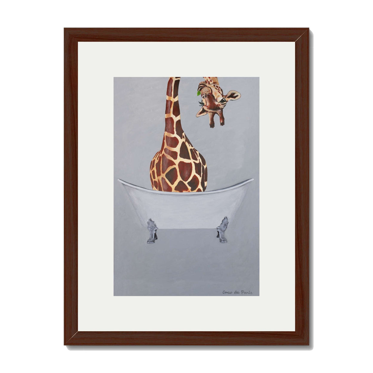 Oakmere Axis Giraffe Wall Art Print — gallery image 28