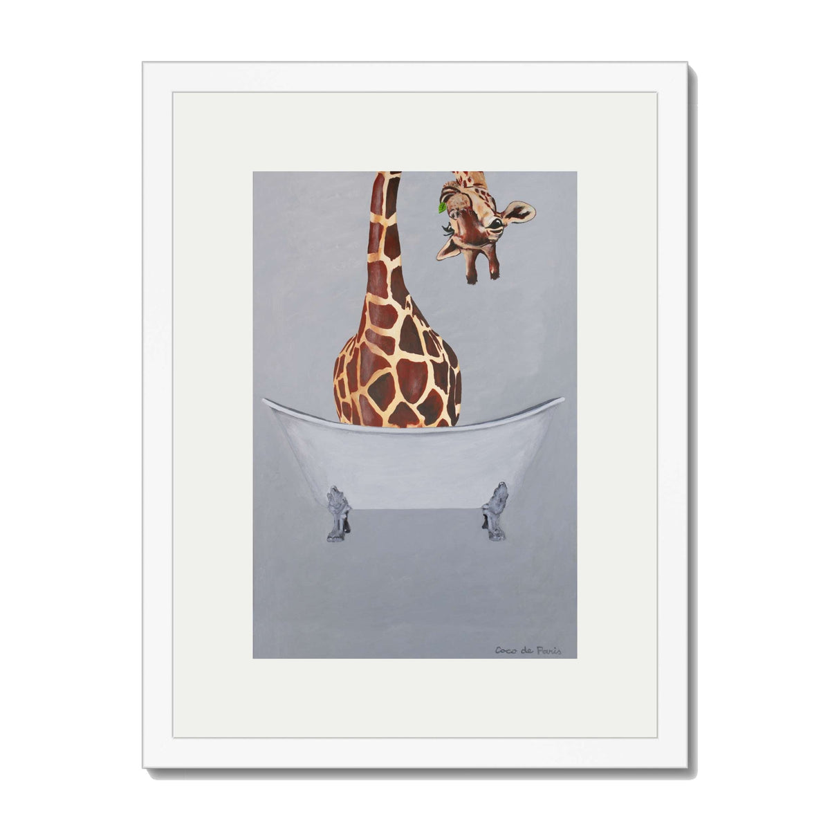 Oakmere Axis Giraffe Wall Art Print — gallery image 64