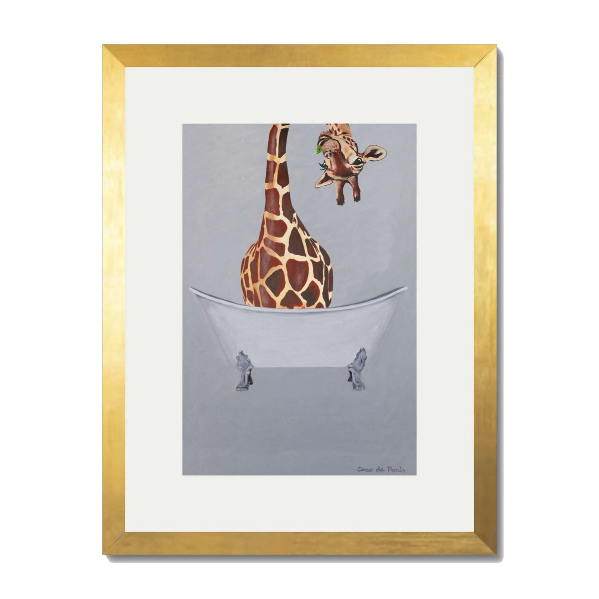 Oakmere Axis Giraffe Wall Art Print — gallery image 40