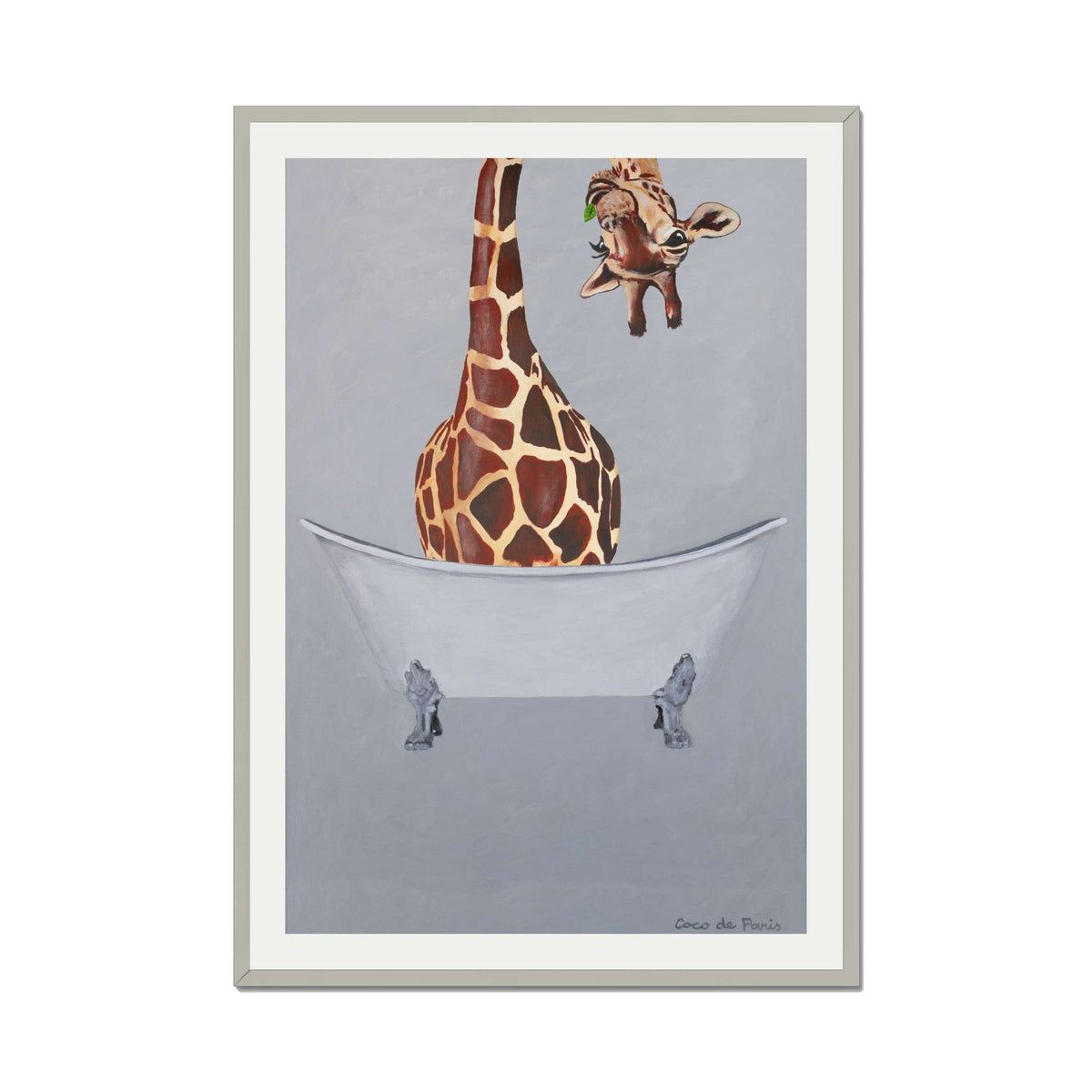 Oakmere Axis Giraffe Wall Art Print — gallery image 49