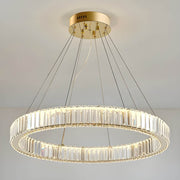 Rosewood Axis Crystal Spiral Chandelier — gallery image 10
