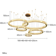 Rosewood Axis Crystal Spiral Chandelier — gallery image 35