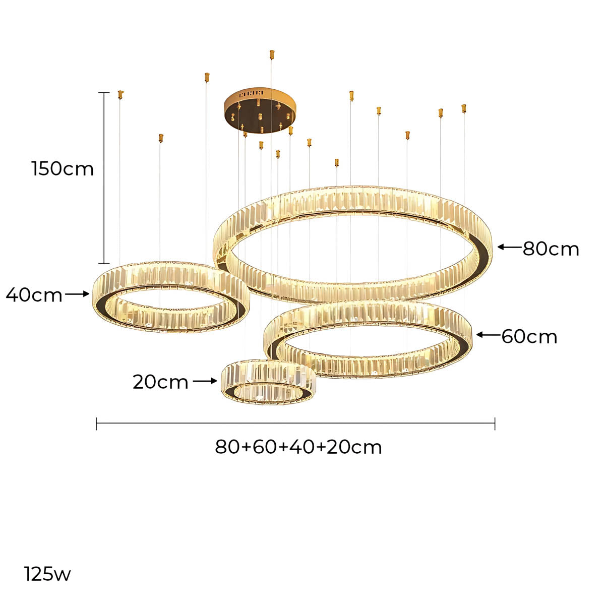 Rosewood Axis Crystal Spiral Chandelier — gallery image 33