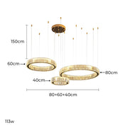 Rosewood Axis Crystal Spiral Chandelier — gallery image 31